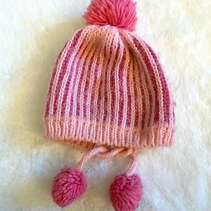 Toby Girl’s Sparkle Thread Pom Pom Hat